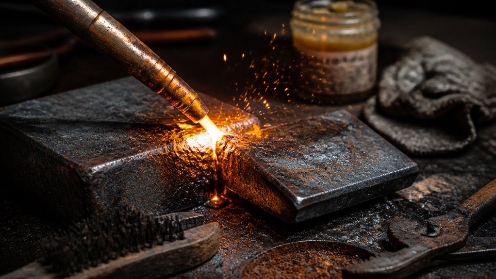 join metals using heat source alternative