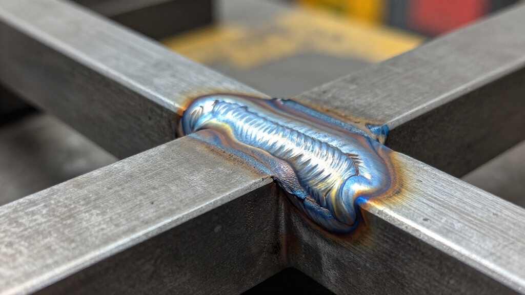 overlapped pieces fused together