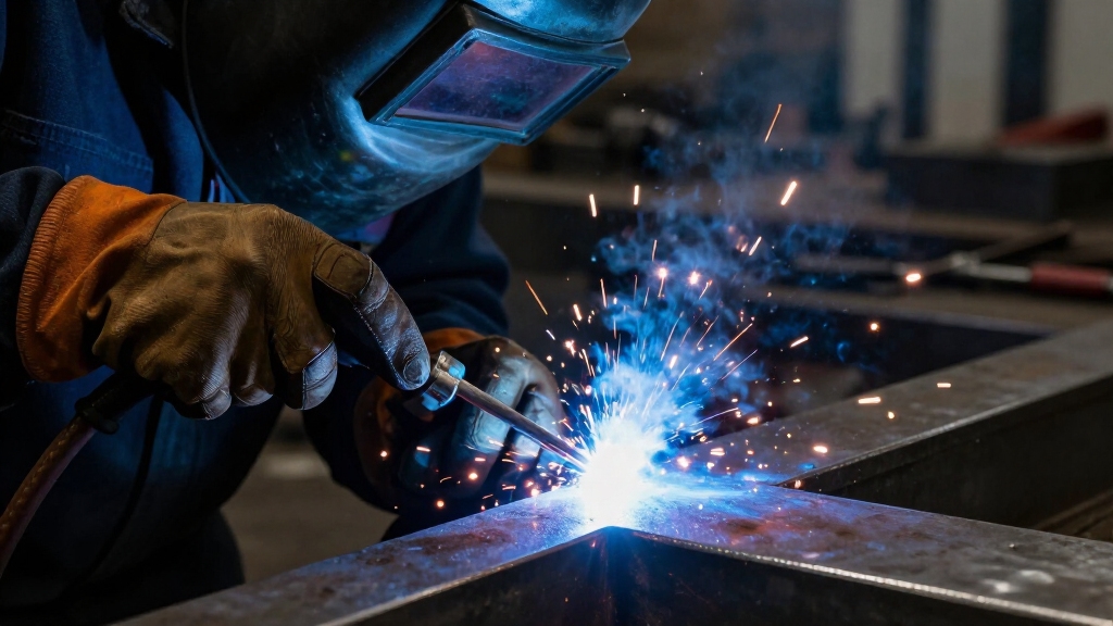 polarity controls welding heat distribution