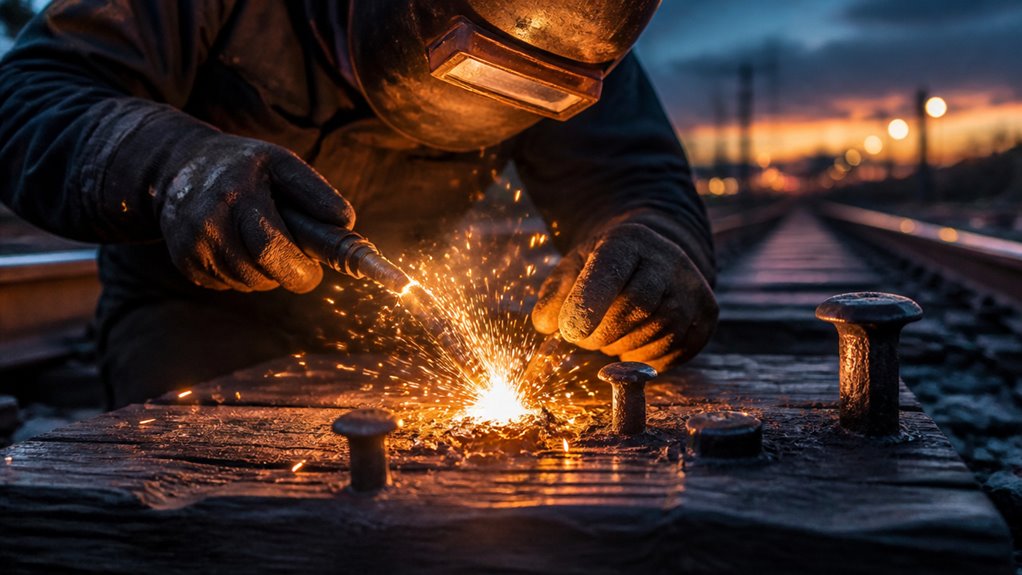 railroad spike welding techniques