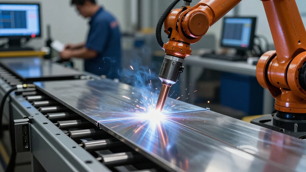 rapid automated spot weld production