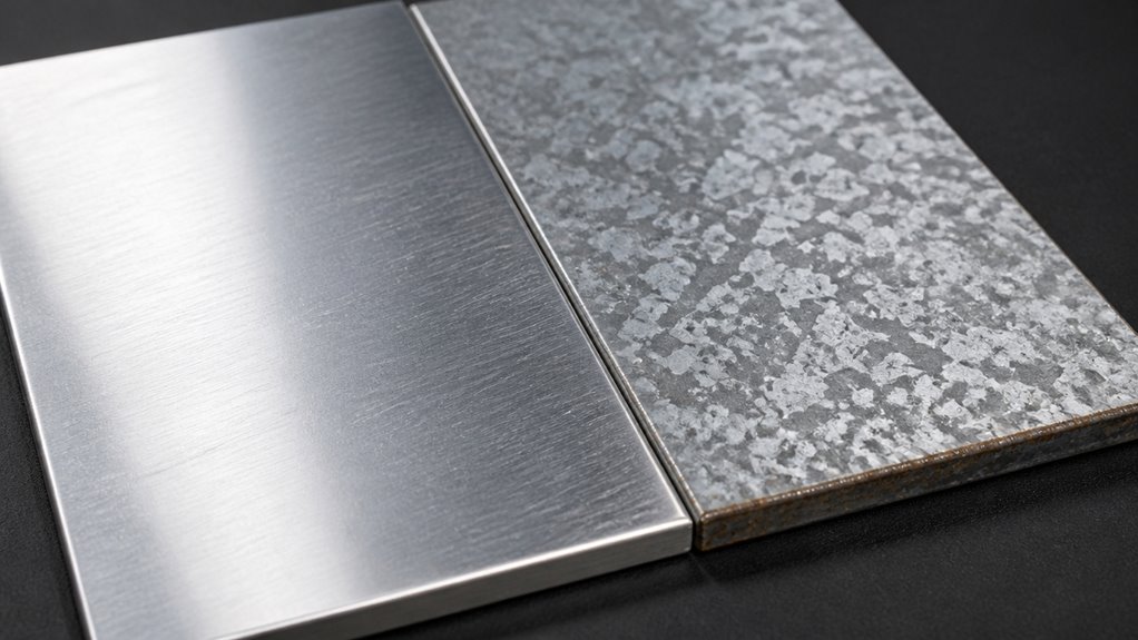 coated steel aluminum vs zinc