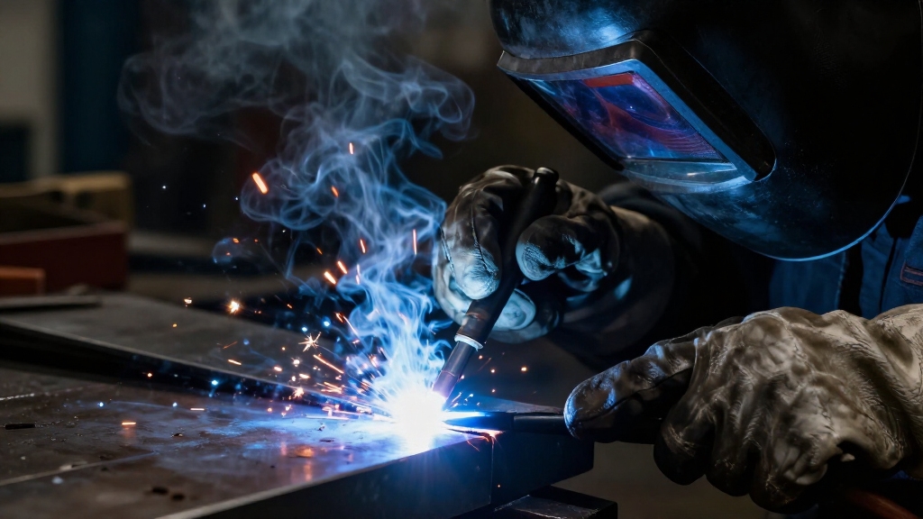 electric arc melts metals