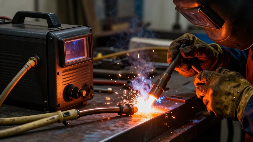 low voltage high amperage welding power