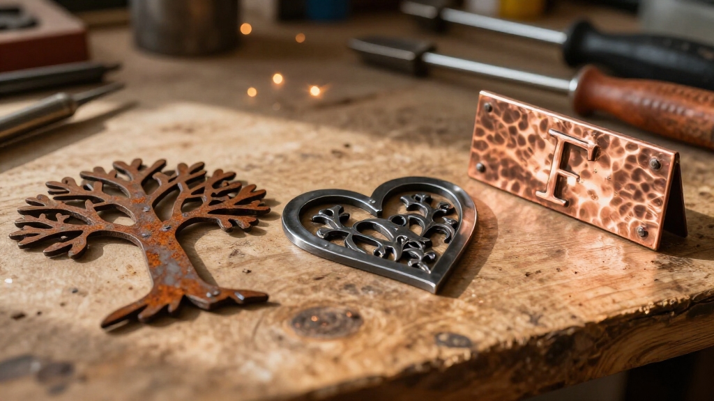 personalized welded metal keepsakes