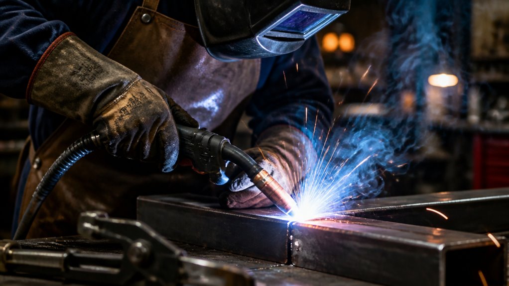 stick welding setup and technique