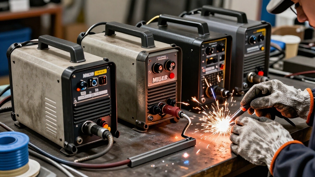 versatile miller welders lineup