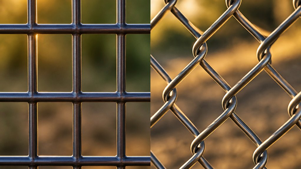 welded wire versus woven wire