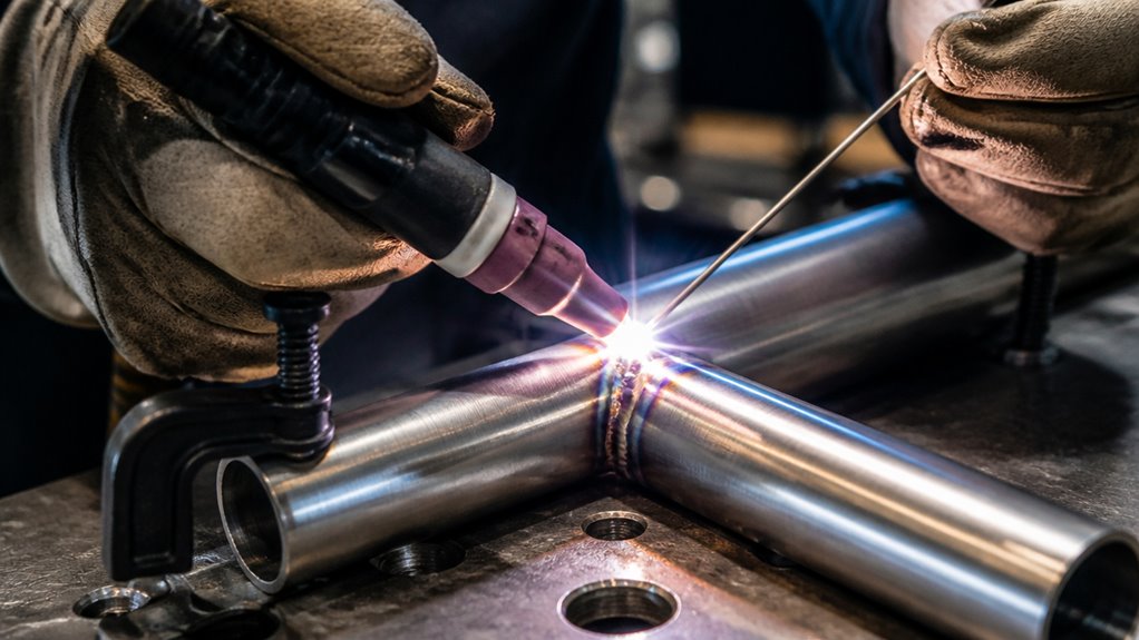 welding stainless steel safely